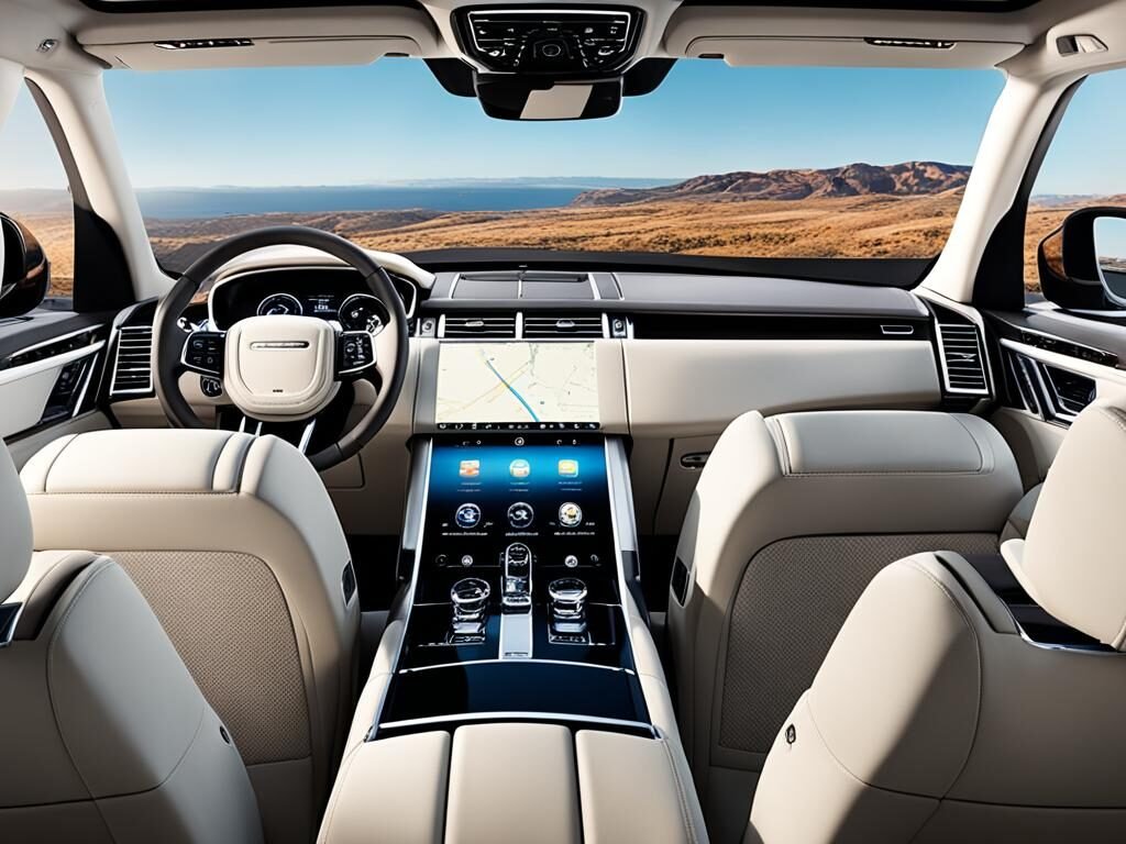 luxury SUV interior amenities